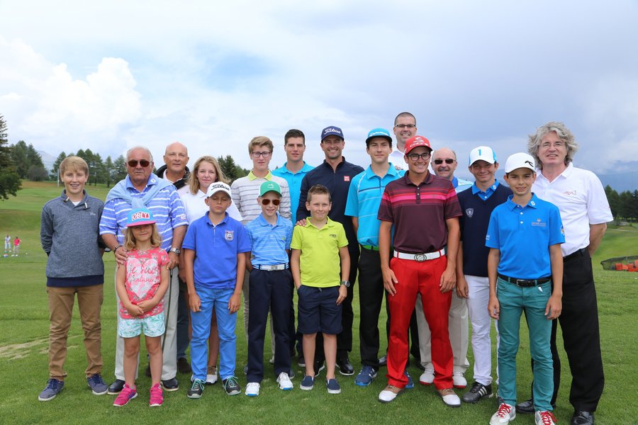 Nos juniors avec Adam Scott Nos juniors avec Adam Scott