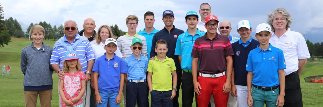 Nos juniors avec Adam Scott Nos juniors avec Adam Scott