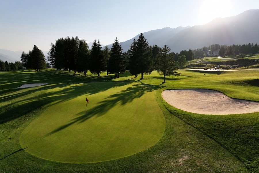 Green of hole n°15 Green of hole n°15
